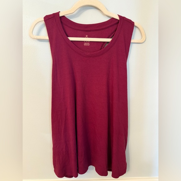 Danskin Tops - Danskin Tank Top Burgundy NWT XL